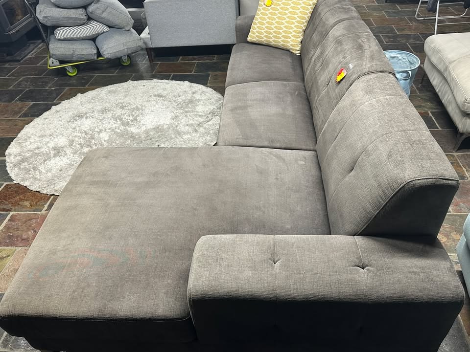 Modern Grey Chaise Sofa photo 7