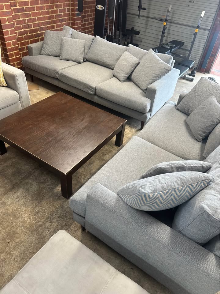 Professionally Cleaned 3 Seater Sofa | Modern Design