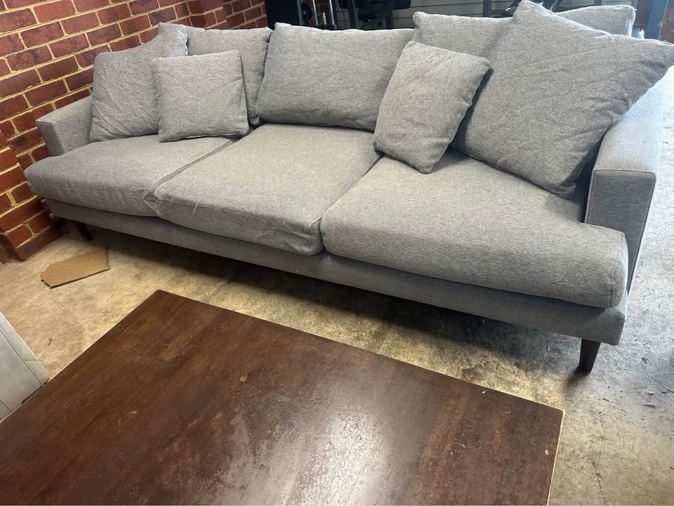 Professionally Cleaned 3 Seater Sofa | Modern Design photo 2