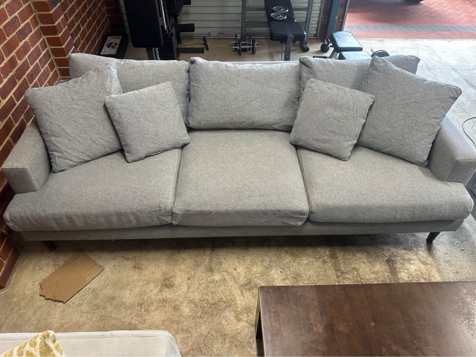 Professionally Cleaned 3 Seater Sofa | Modern Design photo 5