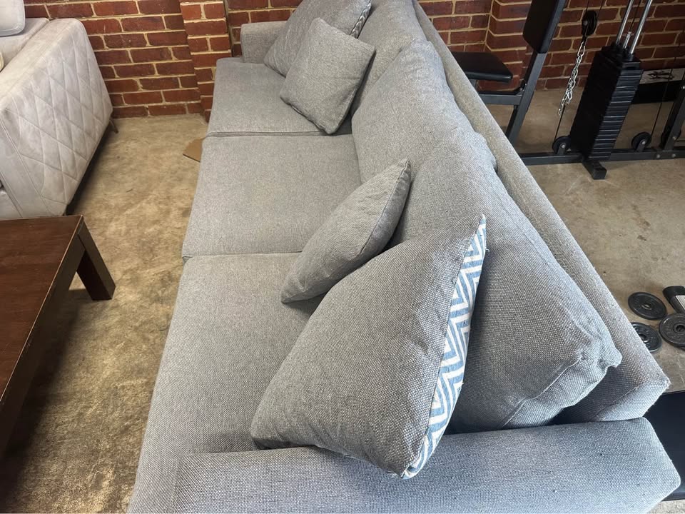 Professionally Cleaned 3 Seater Sofa | Modern Design photo 7