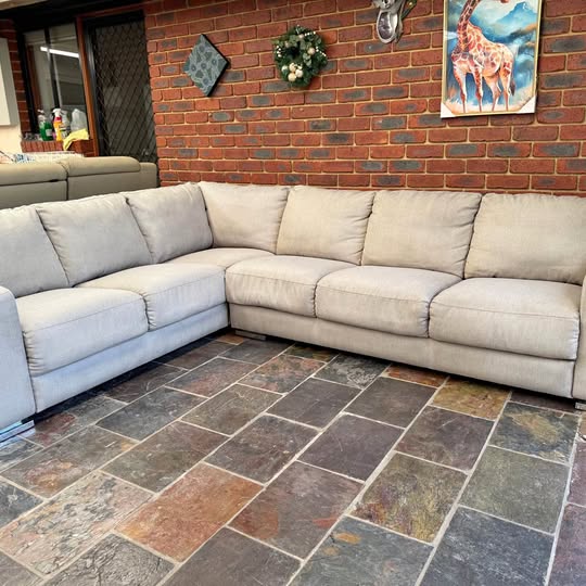 Light Grey 6 Seater Sofa