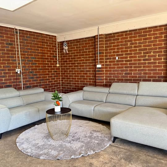 Modern Light Grey Sofa Set 3L+2
