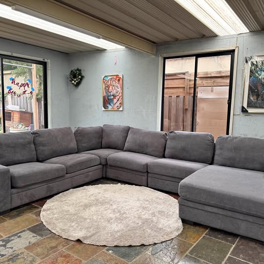 Large Grey Sofa