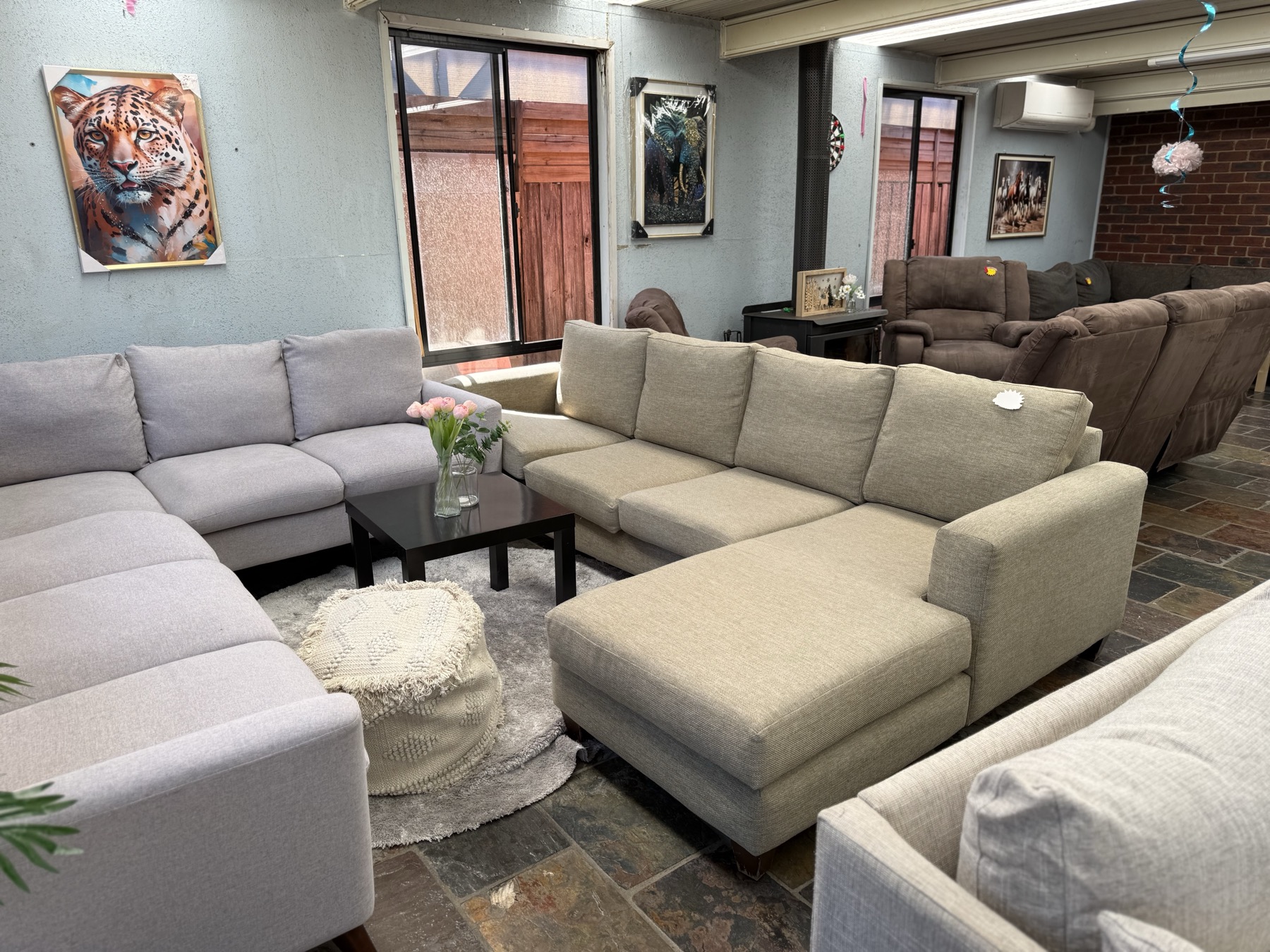 Melbourne Used Sofas private showroom view 3
