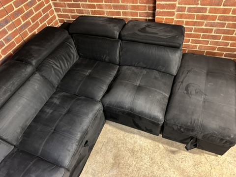 Large U-Shaped Modular Sofa with Storage — Professionally Cleaned photo 6